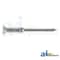 A & I Products Flexco R2, SRA-100 Steel Rivets 2.2" x1.4" x6.8" A-40539 - alternate 2